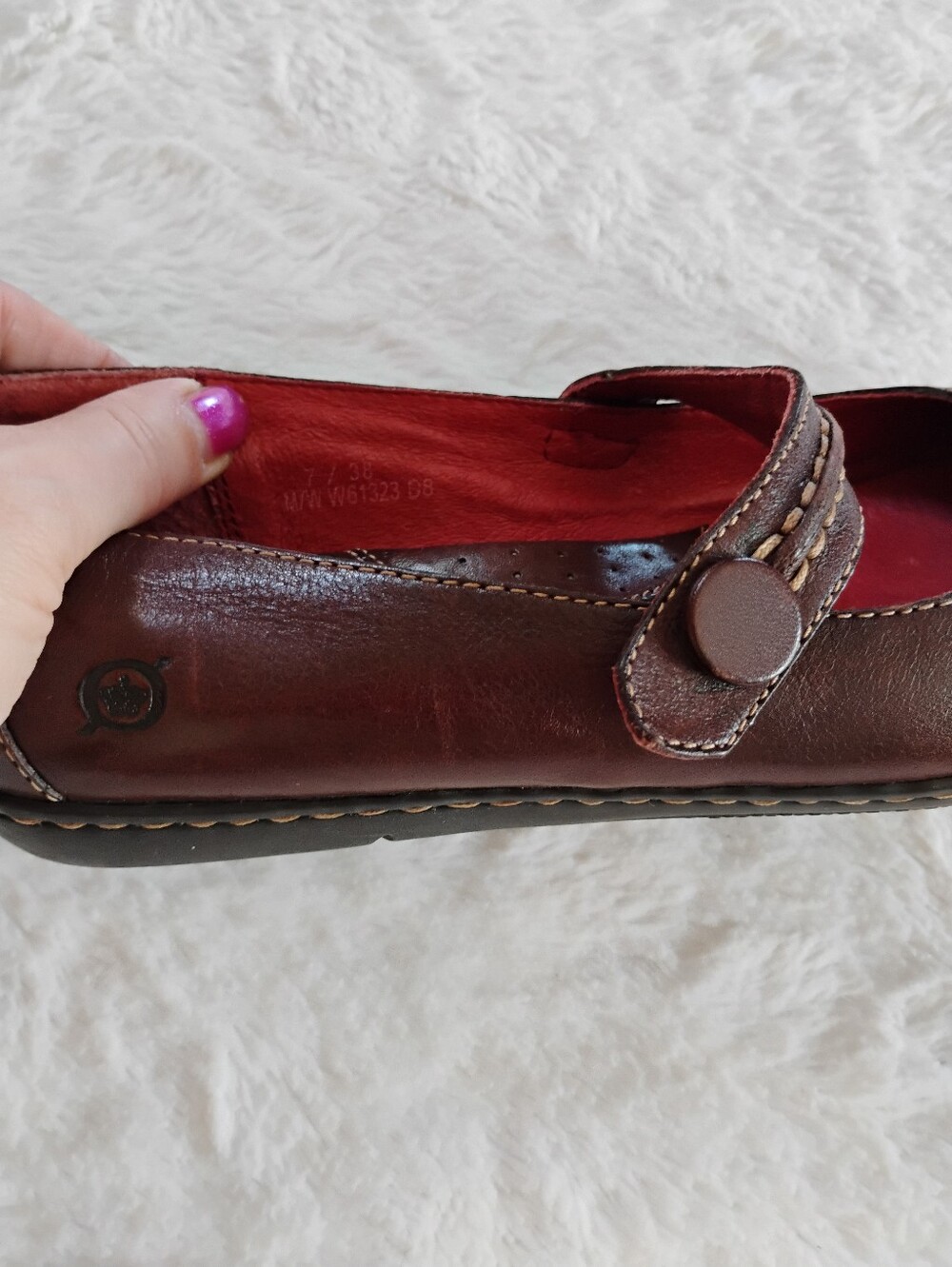 Born Leather Mary Jane Shoes - Picture 6 of 10